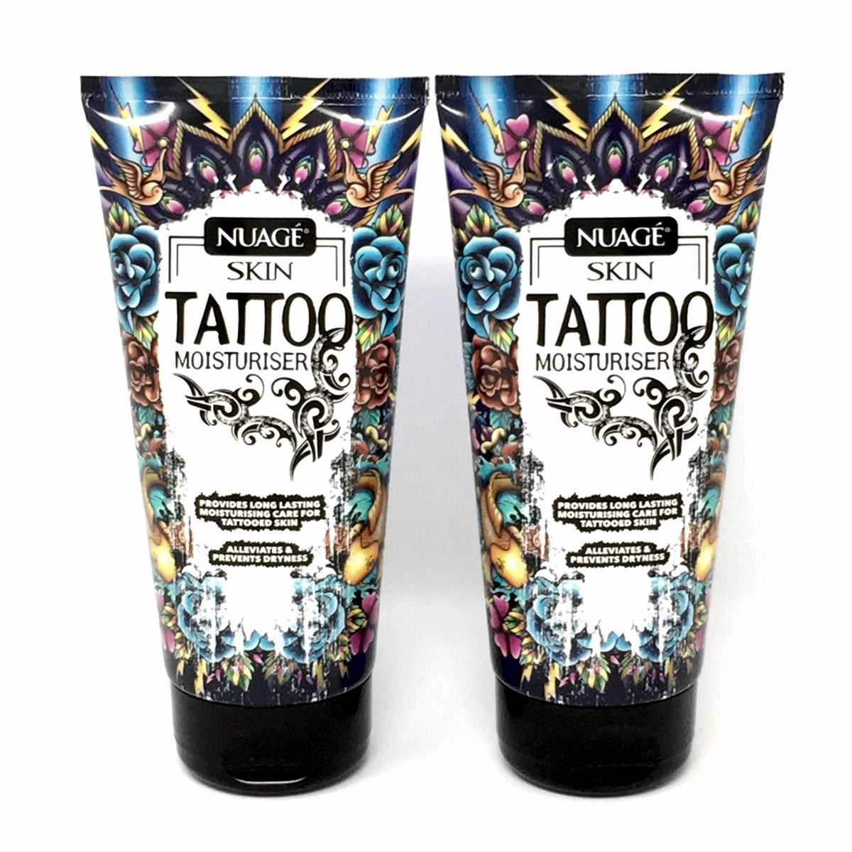 NUAGÉ Nuage Skin Tattoo (2 Pack) Tattoo Moisturiser and Aftercare Lotion