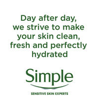 Simple Kind to Skin Eye Make-Up Remover With No Harsh Chemicals Pads to Remove Make-Up, Even Waterproof Mascara 30 Pieces