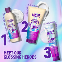 Aussie Oh My Gloss Moisturizing Leave-In Treatment Lightweight Serum 160ml