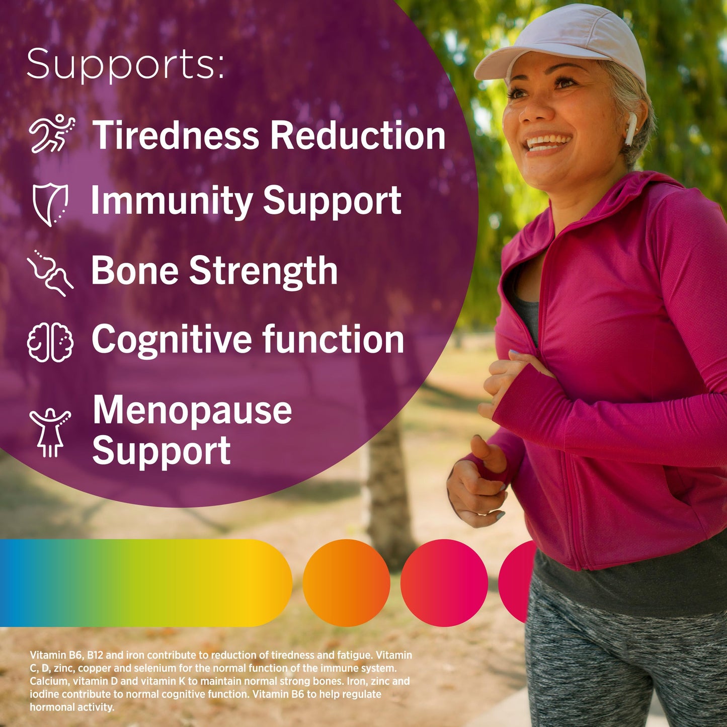 Centrum Women 50+ Tablets Multivitamin & Mineral Supplements, 23 essential nutrients including vitamin D, C, and Iron, 30 ct (Product may vary)
