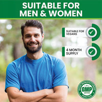 Supplements Wise Biotin Hair Growth Supplement- 120 X 10000mcg Biotin Tablets - Thicker Hair and Fuller Beard - Faster Nail Growth - Healthy Skin - For Men or Women - Max Strength Hair Vitamins - Vitamin B7 Supplement