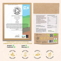 Organic Lions Mane Mushroom Powder, Brain Support & Focus High Strength Full-Spectrum Supplement for Mental Performance - 100g by Inner Vitality
