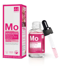 Dr Botanicals DR BOTANICALS Moroccan Rose Facial Oil with Vitamin C and Hyaluronic Acid - Skin Brightening, Anti-Aging, Anti-Wrinkle & Hydrating Treatment for All Skin Types (15ml)