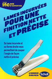 Dr. Scholl's Scholl Nail Clipper for Hard and Thick Toenails