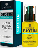 Biotin Hair Thickening Serum for Men and Women - Repair Thinning Hair, Increase Volume and Shine