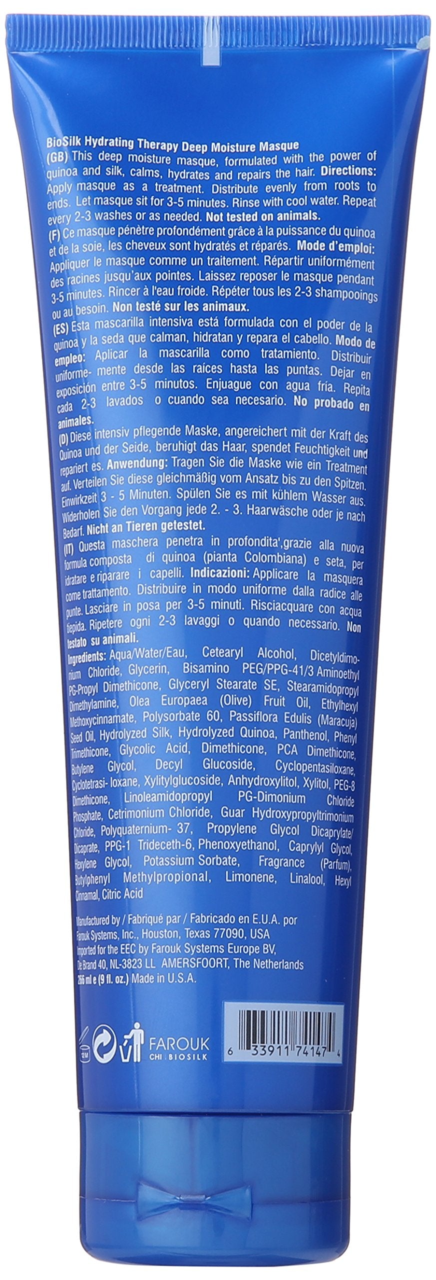 BioSilk Farouk Biosilk Hydrating Deep Moisture Masque