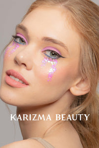 KARIZMA Disco Unicorn Body Glitter. 10g Chunky Face Glitter, Hair Glitter, Eye Glitter and Body Glitter for Women. Rave Glitter, Festival Accessories, Cosmetic Glitter Makeup. Loose Glitter Set