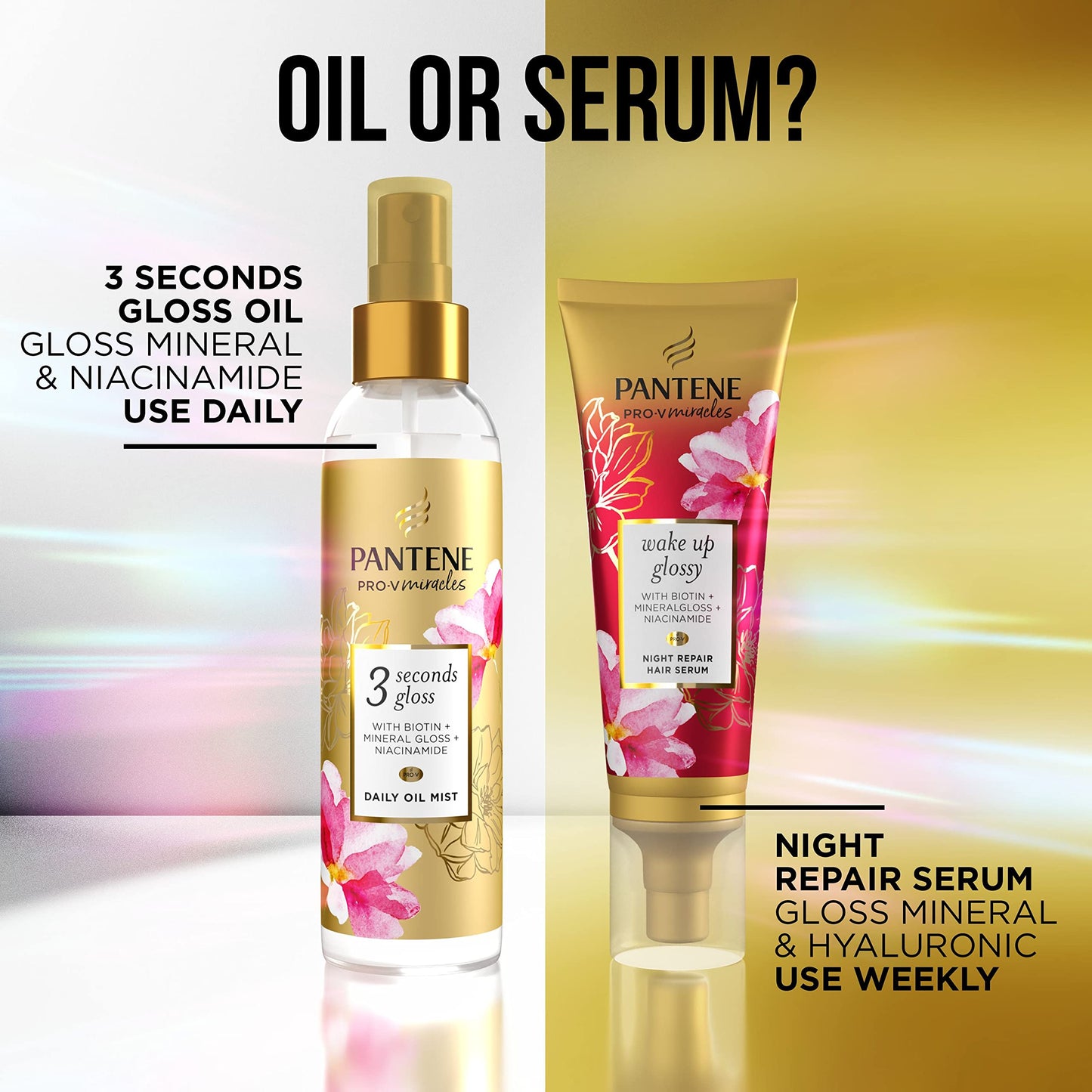 Pantene Biotin Conditioner for Coloured Hair, Colour Hair Gloss Leave On Conditioner | 145ml (Packing May Vary)