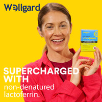 Wellgard Vitaferrin – Triple Action Immune Supplement Colostrum Lactoferrin, Zinc & Vitamin C, Immunity Supplement, 30 Capsules