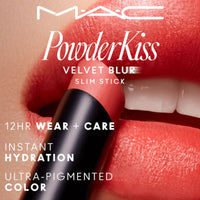 MAC, Lipstick Powder Kiss Velvet Blur Slim Stick - Over The Taupe, 2 gm/.07 oz
