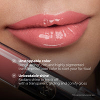 Kiko Milano KIKO Milano Unlimited Double Touch 107 | Liquid lipstick with a bright finish in a two-step application. Lasts up to 12 hours. No-transfer base colour