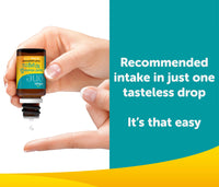 Ddrops One 10 µg 60 Drops - Daily Vitamin D3 Supplement for Kids & Adults. Support Bone Health & Immune System - No Large Capsules, No Preservatives, Non-GMO, Allergen-Friendly