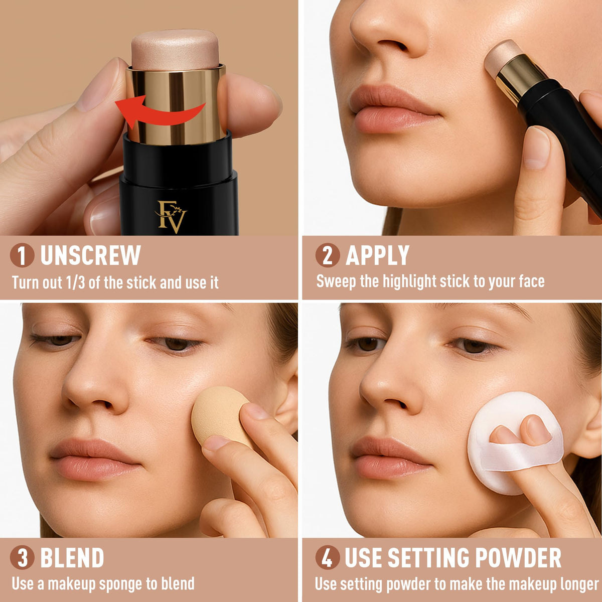 fv FV Face Highlighter Stick