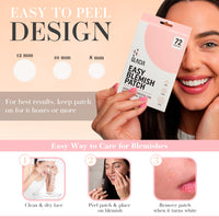 Pimple Patches by Glacia® – 72 Pack of Hydrocolloid Spot Patches for All Skin Types – Gentle and Natural for Clear and Smooth Skin