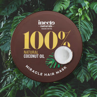 Inecto INECTO Naturals Hydrate & Defrizz Coconut Dream Crème Hair Serum 100ml, Anti Frizz, Preservers Moisture for Visibly Smooth Hydrated, 100% Natural Oils, Dry and Damaged