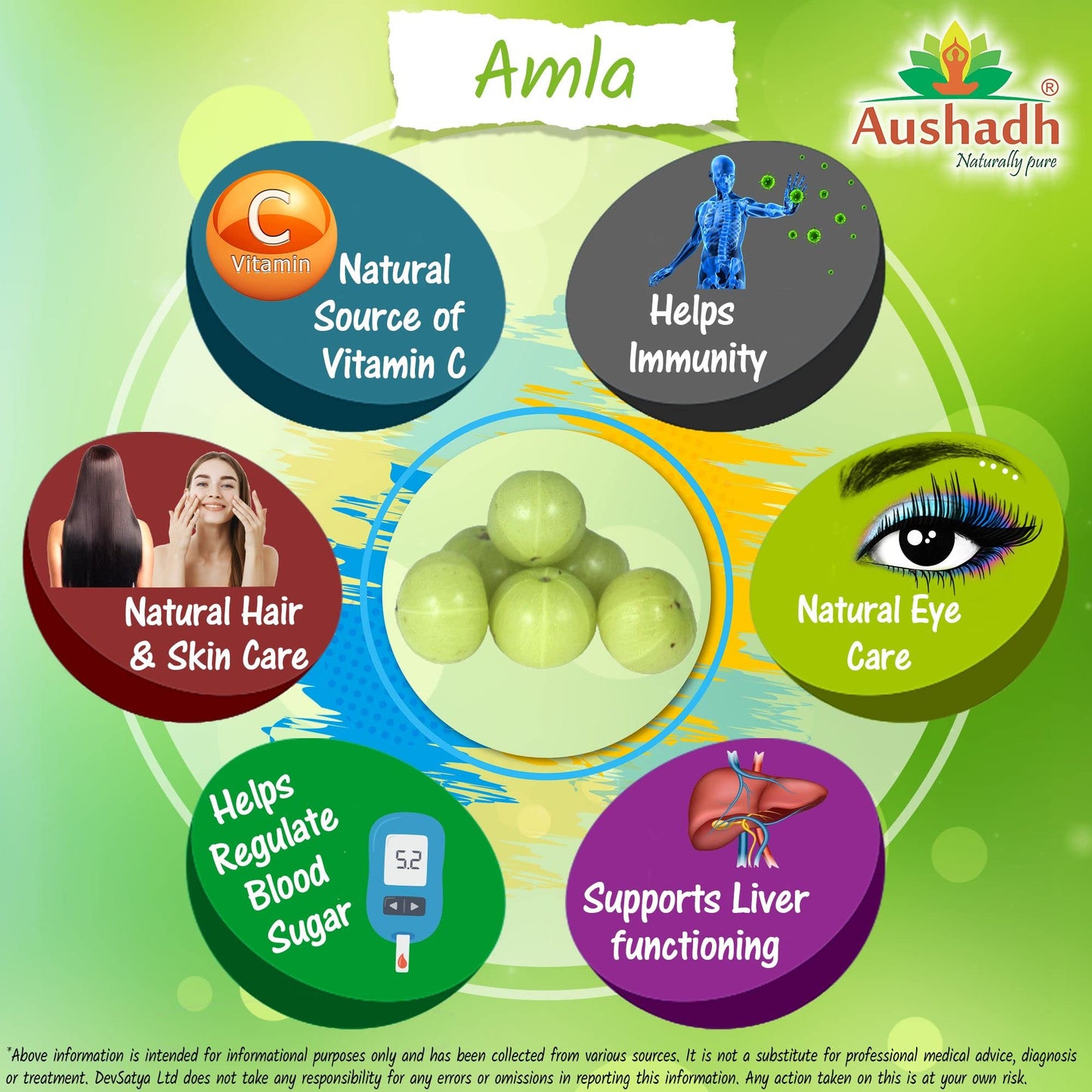 Aushadh Amla Fruit (Gooseberry) Powder