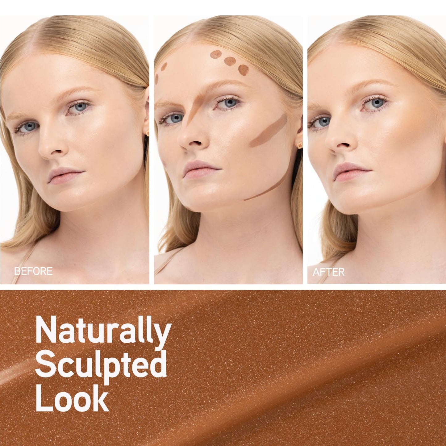 Physicians Formula Butter Glow Contour Wand, Liquid Bronzer for Instant Definition, Nourishing and Creamy, Easy Application, Fair Light