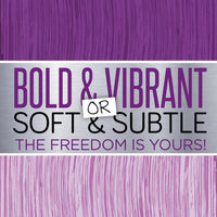 Knight & Wilson Colour-Freedom Gloss Pro 150ml Mystic Purple Semi-Permanent Hair Colour - Ultra-Vibrant Vegan Colour Mask with PurePlex | Ammonia Free Colour Lasts Up To 6-10 Washes