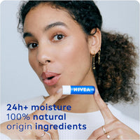 NIVEA Lip Balm Original Care (4.8g) Lip Balm Deeply Hydrates Lips for 24h+, with 100% Natural Origin Ingredients, Shea Butter, and Vitamins, Lip Care
