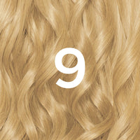 Garnier Nutrisse Ultra Crème Vegan Hair Dye, 9 Light Blonde. Provides 100% grey coverage and bright, luminous 8-week colour. Gentle, no-ammonia, and vegan for a stunning, light blonde transformation.