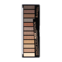 Rimmel Magnif'eyes Nude Edition Eyeshadow Palette, 12 shade, Cream