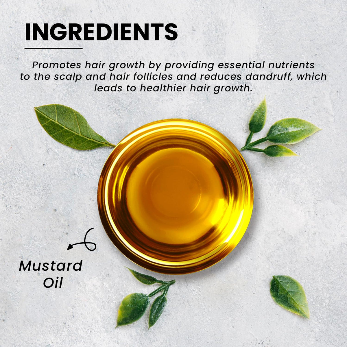 Dabur Mustard Oil 475ml - Pure and Refreshing, Rich in Benefits for Immunity, Hair Growth, and Skin Nourishment
