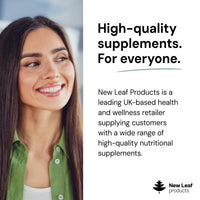 NEW LEAF PRODUCTS Sea Moss Complex - Pure Irish Sea Moss Capsules with Bladderwrack & KSM Ashwagandha - High Strength Seamoss Capsule - 120 Fill Vegan Irish Seamoss Capsules Made in The UK By New Leaf