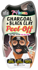 7th Heaven Charcoal + Black Clay Peel - Off 10ml