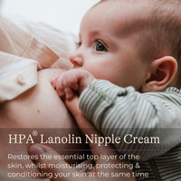 Lansinoh HPA Lanolin Nipple Cream - 3 x 7ml - Sore Nipples Cracked Skin Breast Feeding 100% Natural Hypoallergenic Tasteless & Odourless BPA BPS-free Breastfeeding Hospital Nappy Bag Essentials