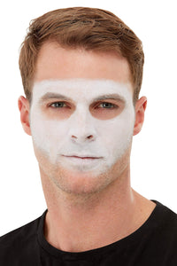 Smiffys Make-Up FX, Day Of The Dead Kit, Aqua, Blu Facepaints, Transfers, Crayon, Sponge & Applicator, Cosmetics and Disguises Fancy Dress, Halloween Dress Up Cosmetics & Disguises.