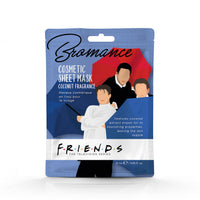 MAD Beauty MAD BEAUTY Friends Sheet Face Masks Booklet (Pack of 4) | Bromance, Monica, Phoebe, Rachel | Coconut, Raspberry, Black Tea, and Pomegranate