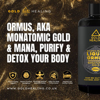 GOLD HEALING Liquid ORMUS 200ML 70% MONATOMIC Gold, 30% Magnesium, MANA, MUFKUTZ, ORBITALLY REARRANGED MONOATOMIC Elements for Mind, Brain, Body & Spirit (2)