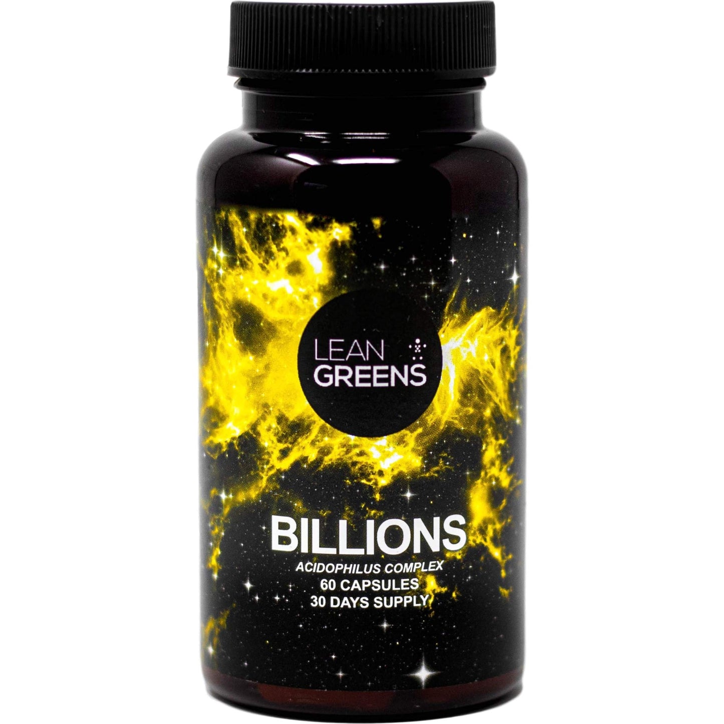 Lean Greens Acidophilus Complex - with Billions of Active Cultures. Probiotics for Adults
