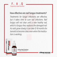 Clearance Active Nail Solution 30ml Fast Relief for Fungal Infections, and Onycholysis with Essential Oils and Plant Extracts