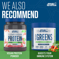 Applied Nutrition Critical Plant Protein - Vegan Protein Powder, Plant Based Supplement (450g - 15 Servings) (Strawberry)