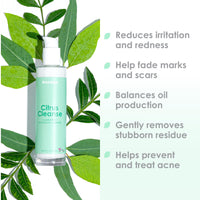 WildMint Citrus Cleanse Natural Face Cleanser | Gentle & Creamy Face Wash for Sensitive, Mature, Acne-Prone & Dry Skin | Vitamin C Brightening Skincare | UK Made Vegan & Cruelty-Free Skincare | 100ml
