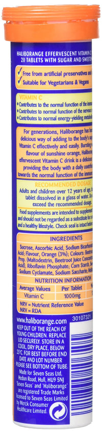 Seven Seas Haliborange Effervescent Vitamin C Tablets