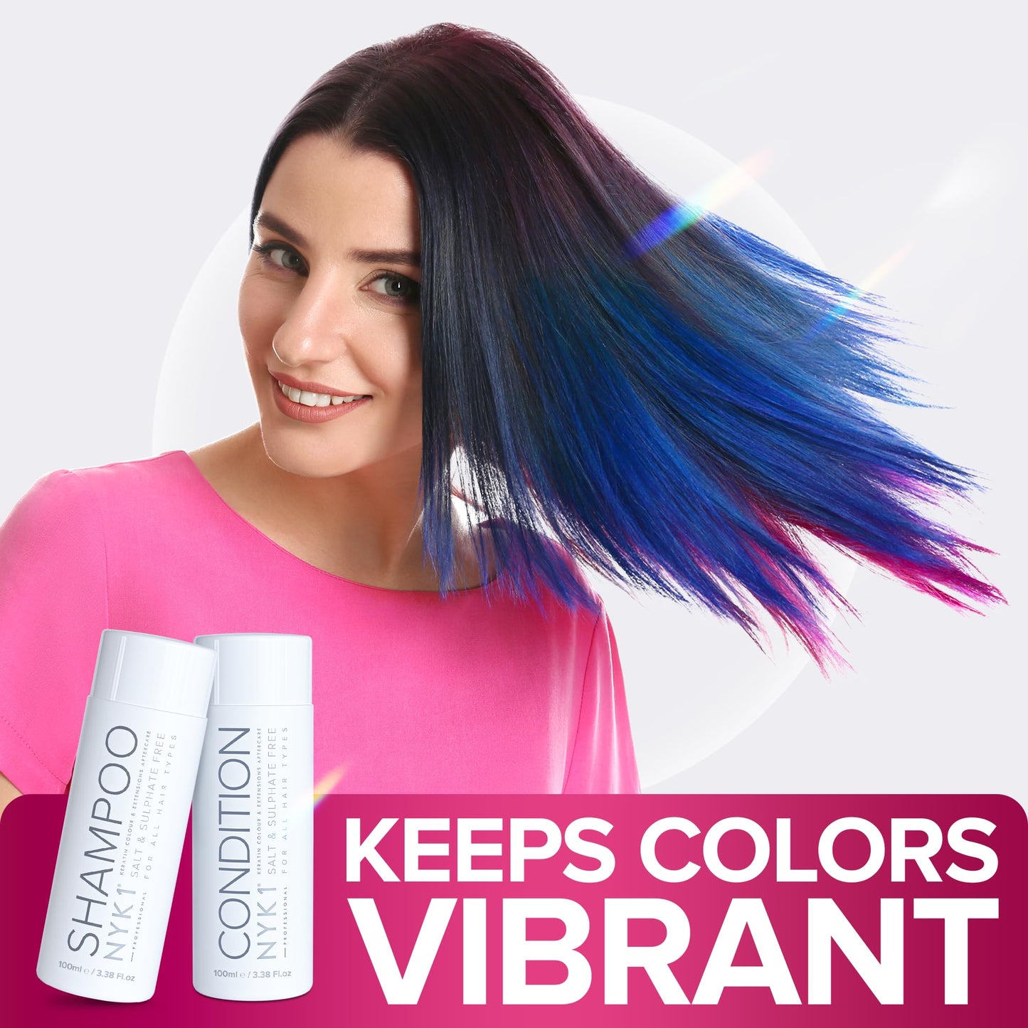 NYK1 Sulphate Free Hair Shampoo And Conditioner | Starter Set - 100ml x2