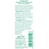 Miracle of Aloe, Toenail Soft 60% UltraAloe Temporary Nail Softening Cream 28.3g