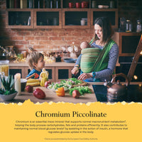 SOLARAY Solaray Chromium Picolinate 200mcg - 100 Vegan Tablets - High Absorption Chelated Supplement for Men and Women - Lab Verified & GMO Free