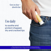 Herstat Daily Lip Balm | Use Between Cold Sore Outbreaks | 3% Propolis | Softens, Hydrates Coldsore Prone Lips