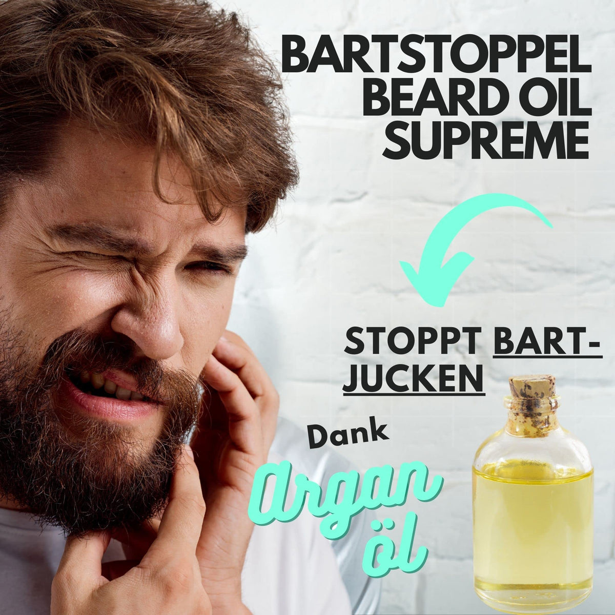 Beard Oil Mango Vanilla Dream Scented | Hair Growth & Moisturiser | Bartstoppel© Barber Company | Supreme Care for Men