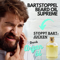 Beard Oil Mango Vanilla Dream Scented | Hair Growth & Moisturiser | Bartstoppel© Barber Company | Supreme Care for Men