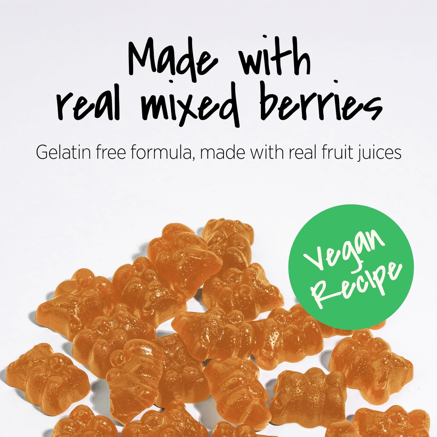 Swiss Peak Lion's Mane 2000mg Max-Strength Gummies, Ginkgo Biloba, Citicoline, Cordyceps, Vitamins B5, B12, 30 Pieces, UK Made | Mental Clarity, Effective Alternative to Capsules and Tablets