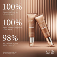 Gatineau GATINEAU Golden Glow Gradual Tan Face Serum - 50ml, Hyaluronic Acid & Marine Bio-Retinol, Smooths Complexion, Natural and Radiant Glow, Suitable for Sensitive Skin, Light/Medium