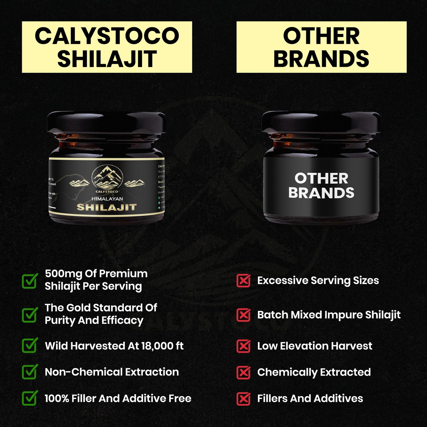 CALYSTOCO TM Shilajit Resin – 30g Pure Himalayan Shilajit with Fulvic Acid, Humic Acid, Magnesium, Calcium & Potassium – Natural Energy, Detox & Vitality Booster
