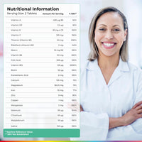 Health & Her Multivitamin for Women Taking Hormone Replacement Therapy (HRT) - Supplements for Women - Nutrition and Wellbeing Support - 1 Month Supply, 60 Capsules - Vegan & Gluten Free