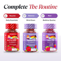 novomins Kids Multivitamin Gummies - 13 Essential Kids Vitamins – 1 Month Supply - Chewable Multivitamins Gummies 3-12 and Older - Childrens Vitamins - Novomins