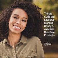 SOF N' FREE Hair Mask for Dry Damaged Hair with Manuka Honey & Avocado Moisture, Frizz Control, Smooth Shine, Sulphate Free, Deep Conditioning Hair Treatment, 325ml Sourced by Bronx International Ltd