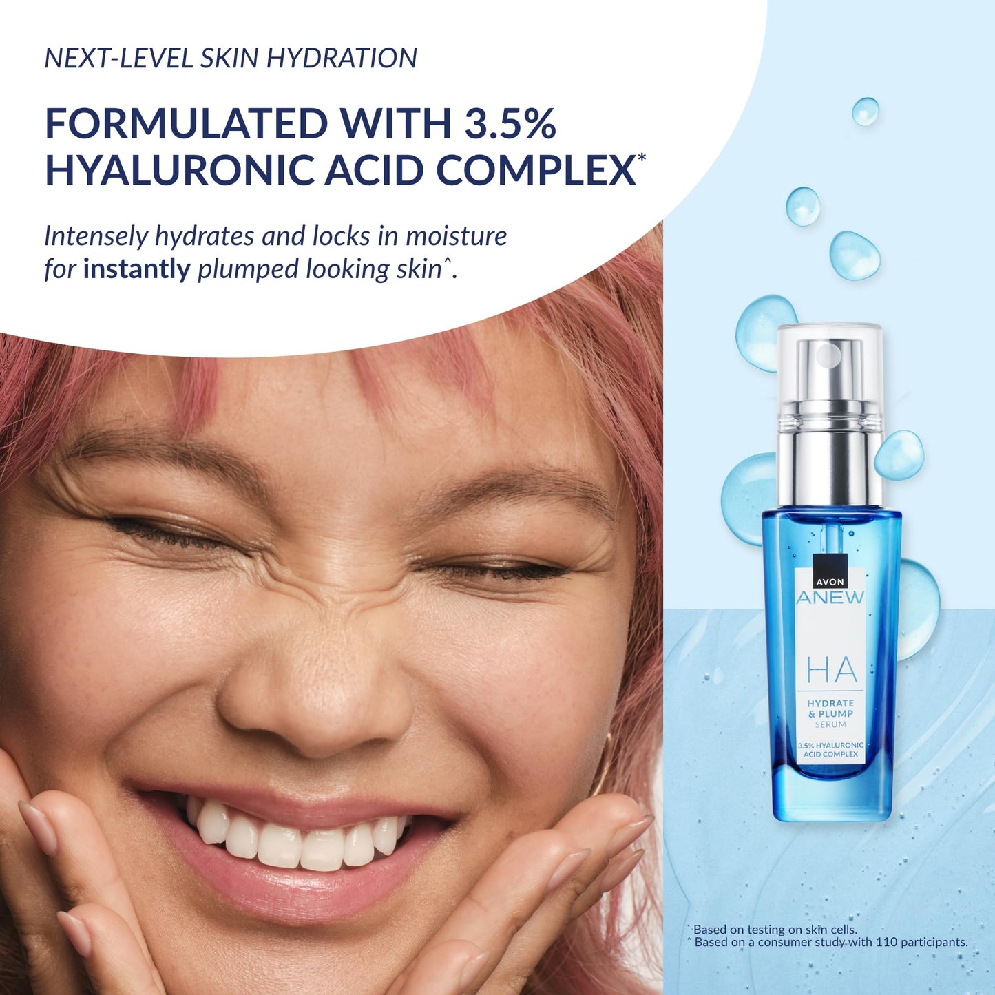 Avon Anew Hydrate Trio, Deep Hydration for Plumper Looking Skin, All in One Skincare Routine, Co-created by Dermatologists and Scientists, Cruelty Free